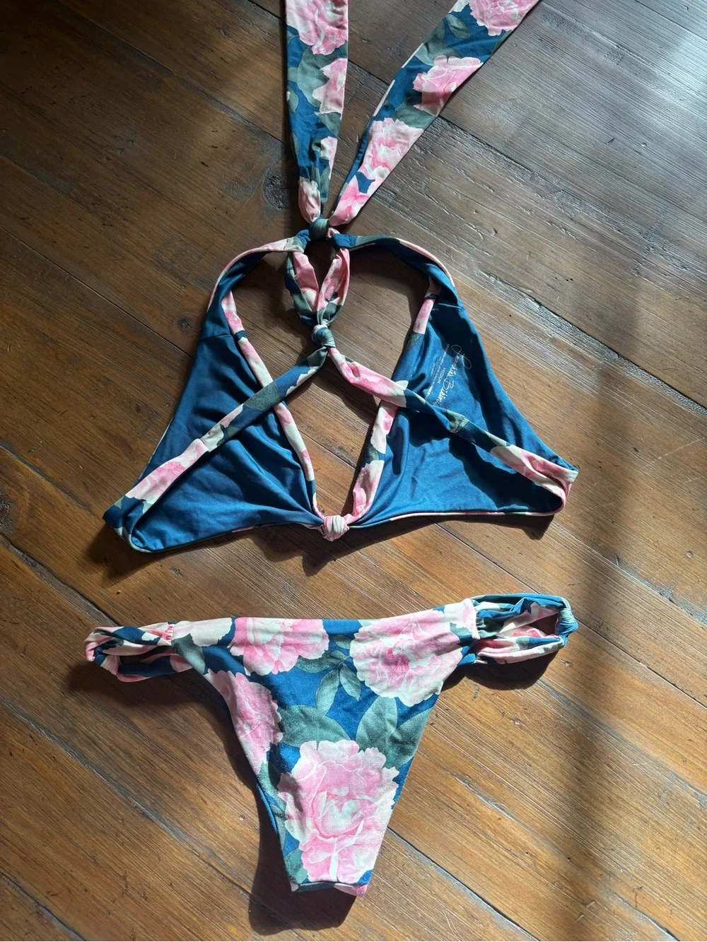 Frankie’s bikinis floral bikini set